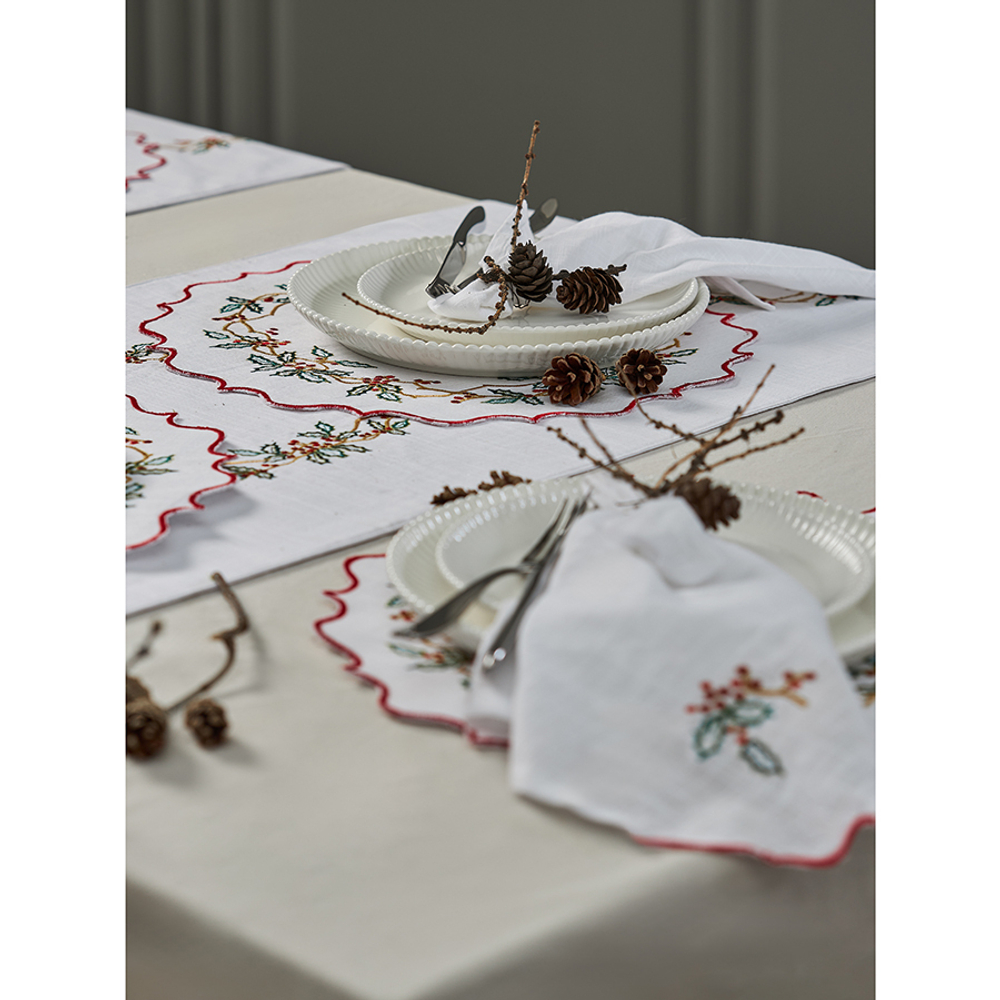 Набор салфеток 2шт 45х45см Tkano Festive wreath New Year Essential