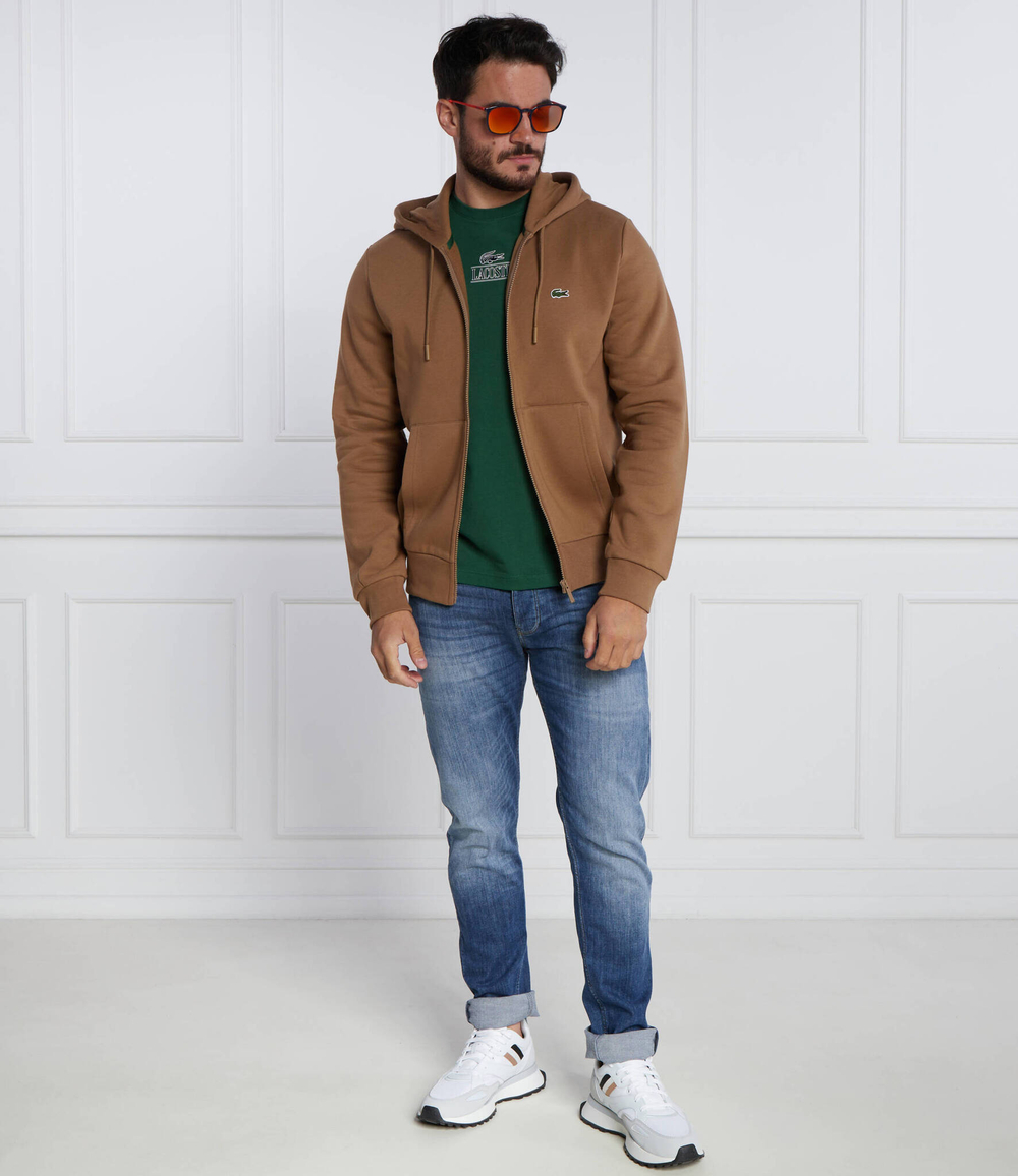 Худи Lacoste - коричневый(SH9626)