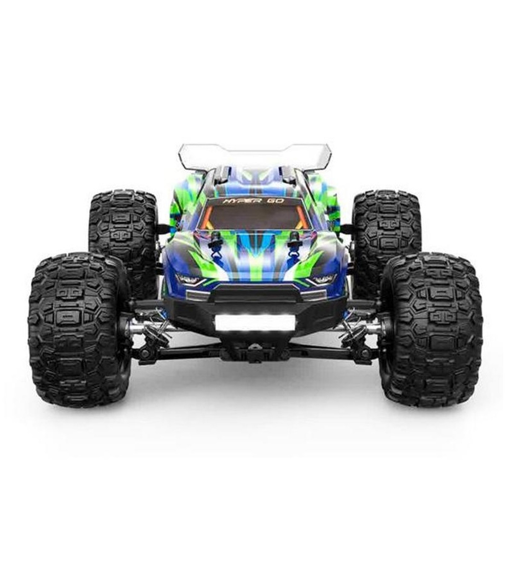 Радиоуправляемый монстр MJX Hyper Go 16108 (зеленый) 4WD 2.4G LED 1/16 RTR