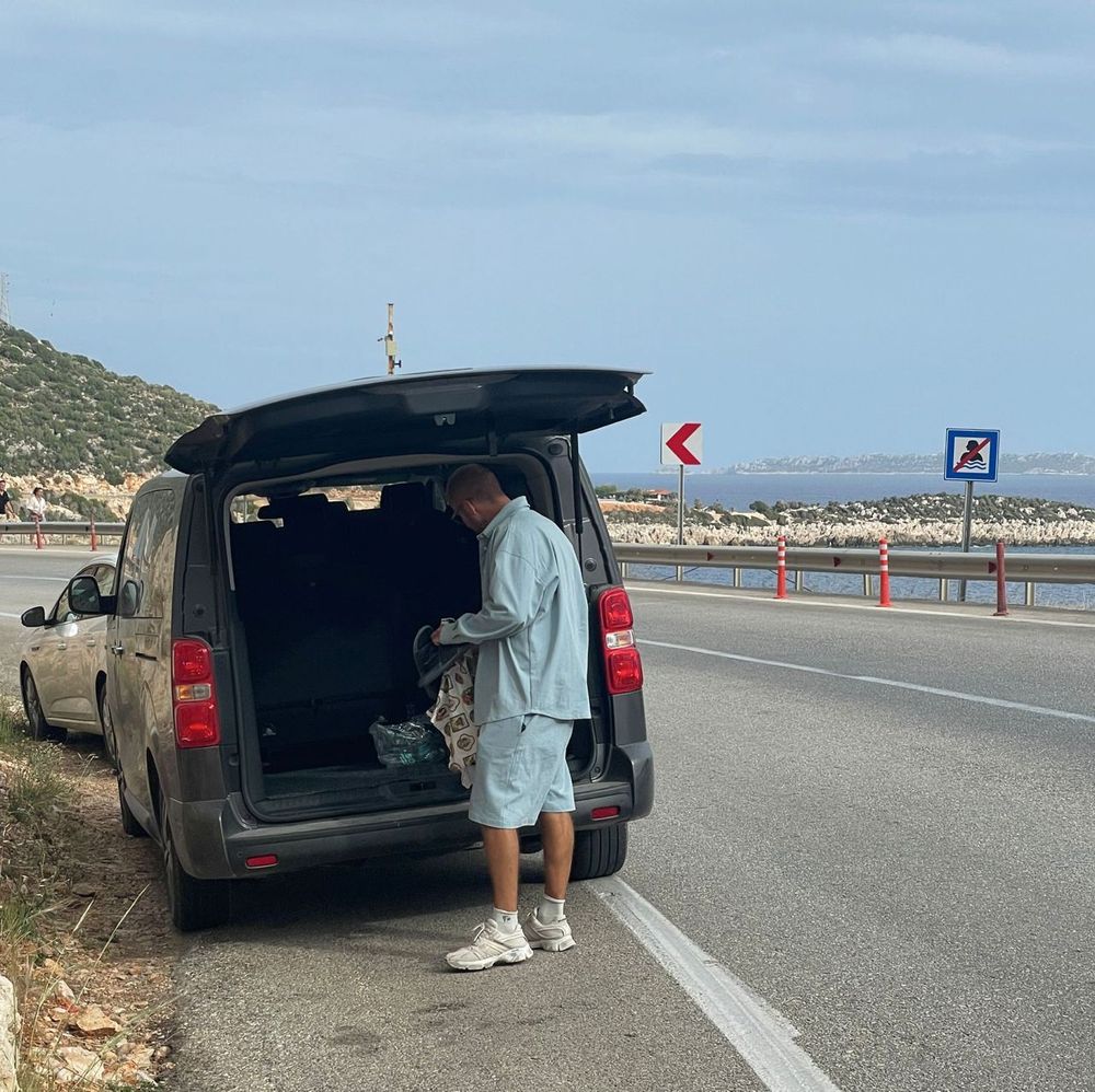 Шорты Смерч #4 Длинные джинсовые Голубые