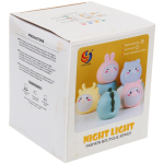 Светильник «Sweet - Оленёнок» 12.5*12.5*13см LED, USB 0.6-4.2W 5V, Розовый