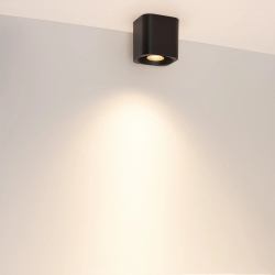 Светильник SP-ACENTO-S95x95-10W Warm3000 (BK, 20-45 deg, 230V) (Arlight, IP20 Металл, 5 лет) 055747