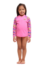 Купальник FUNKITA Toddler Girl's Learner Lane Zippy Rashie & Brief