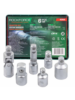 Набор адаптеров (6 предметов) RockForce RF-4068