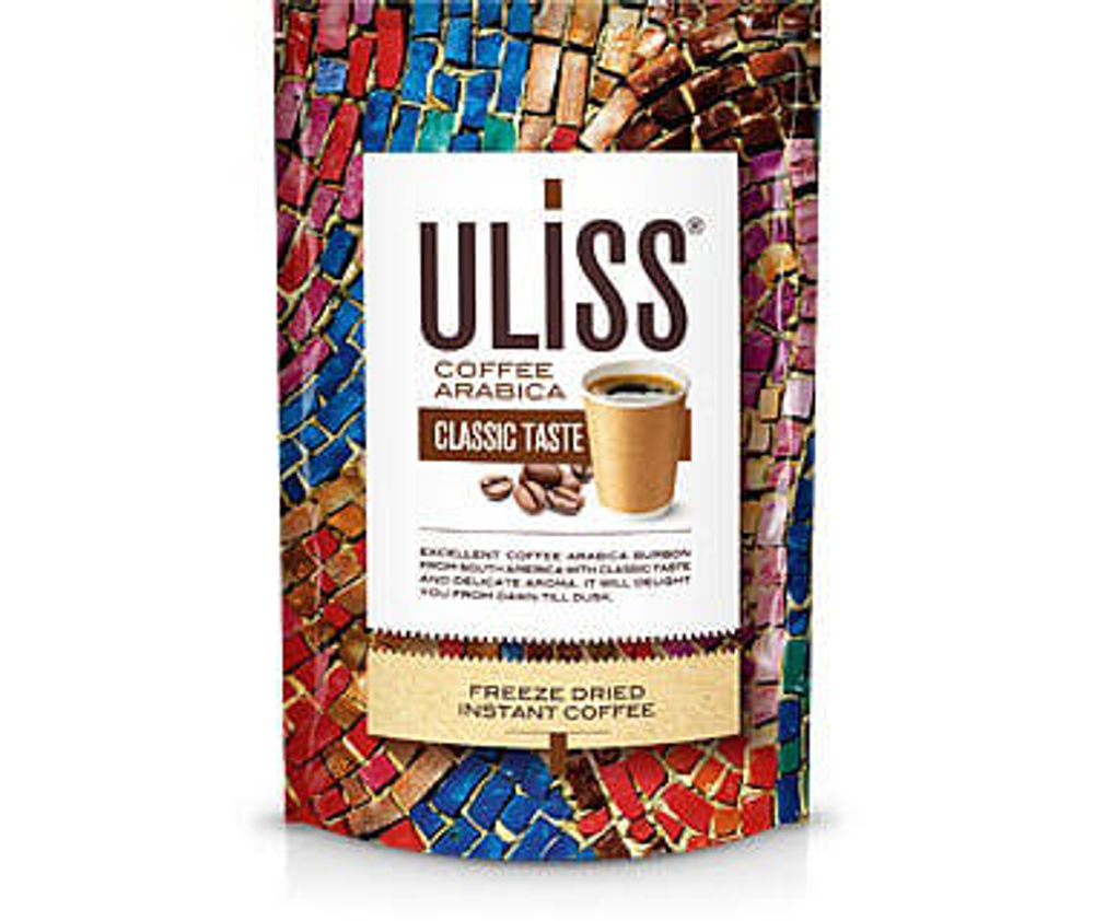Кофе растворимый Uliss Classic Taste 75 г