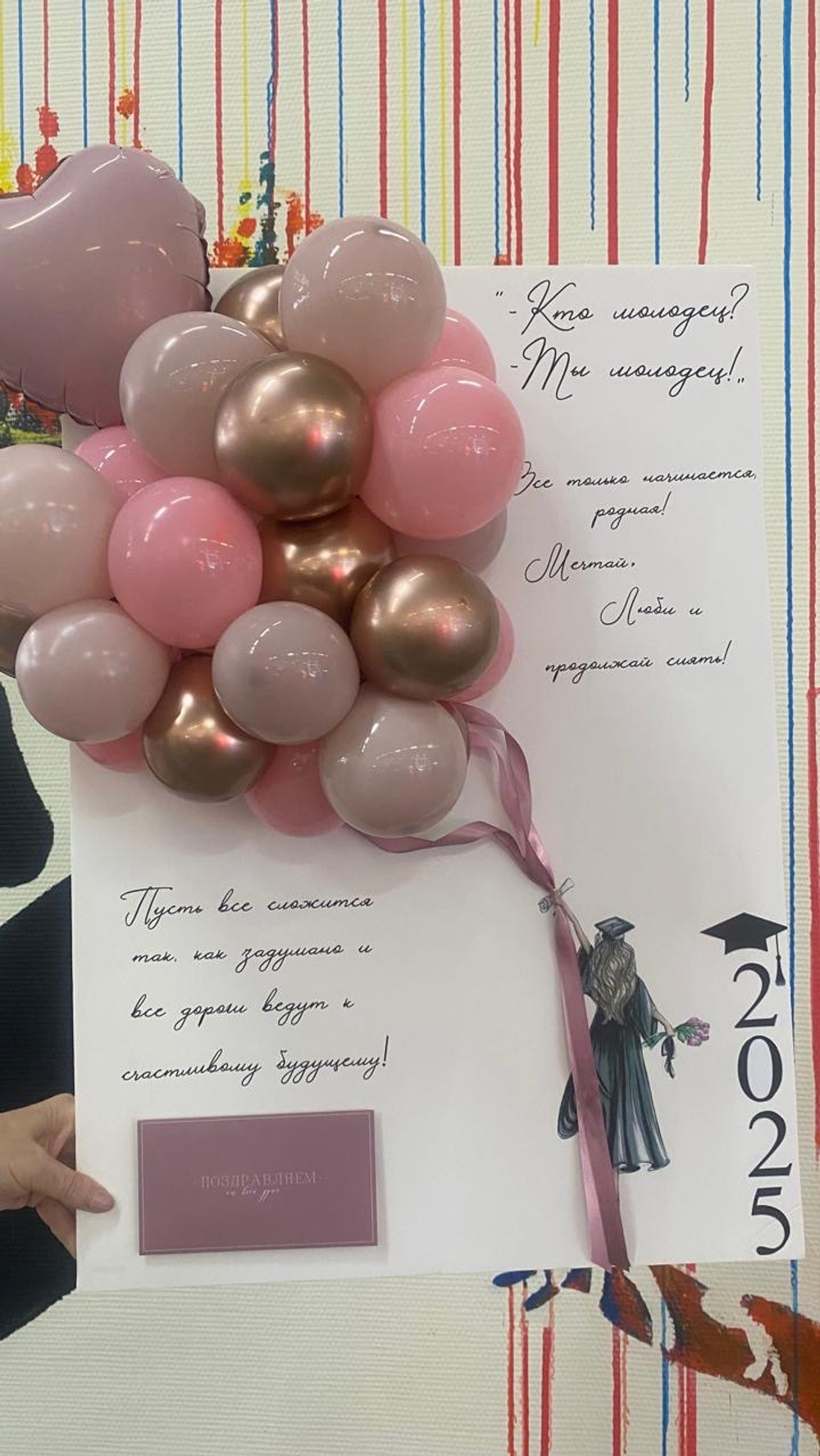 Открытка на выпускной