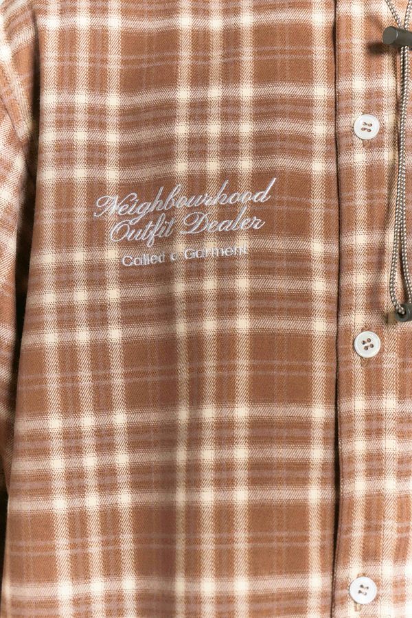 Рубашка Human Flannel Brown - фото 20