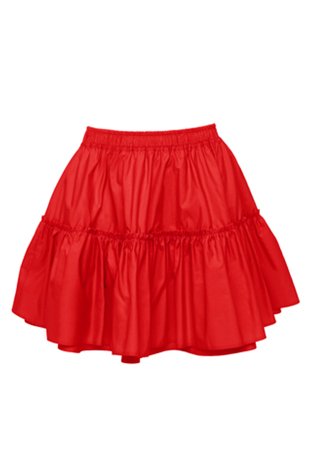 «Doll skirt» юбка с воланами из натурального хлопка