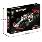 Конструктор автомобиль - спорткар Техник "TECHNIQUE, Racing Car NO.49009/ JIQILE", M:1:14/ 1952 деталей