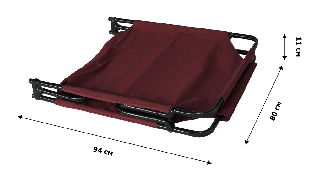 Кровать раскладная усиленная Артек жесткая арт.МС5420 (цвет ткани в ассортименте рис. (1 шт. в уп.)