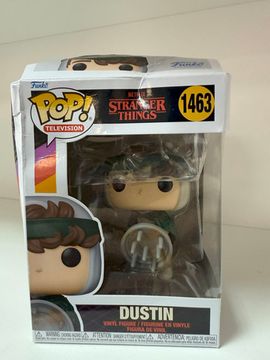 Фигурка Funko POP!(мятая коробка) TV Stranger Things S4 Hunter Dustin w/Shield (1463) 72137