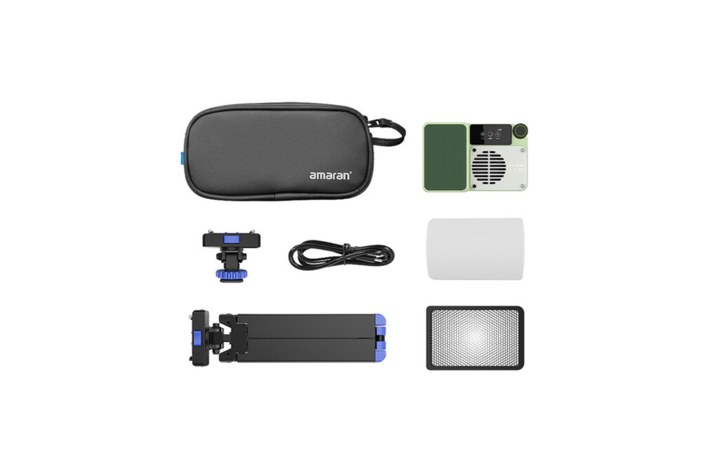 Осветитель Aputure Amaran Ace 25c kit, зеленый