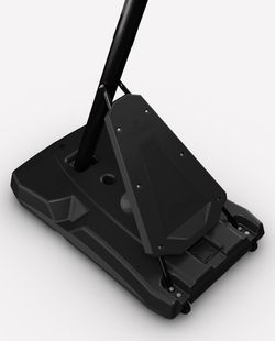 Баскетбольная стойка мобильная, акрил Spalding 54’ Gold Portable