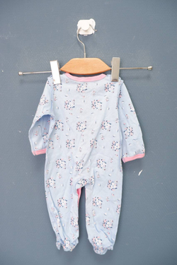 Слип цветочный на 0/6 месяца