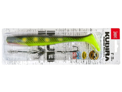 Набор Виброхвост + стингер LJ 3D Series Kubira Swim Shad 9" (22,8 см), цвет PG21, 1 шт.