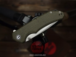 Складной нож Civivi Brazen C2023F сталь D2, рукоять Micarta