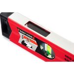 34706 Уровень алюминиевый магнитный, 600мм, фрезерованный, 3 глазка (1 зеркальный), усиленный/ Matrix