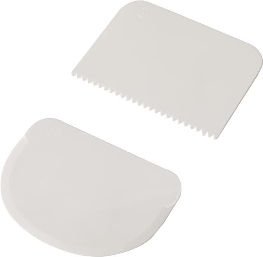 Набор скребков для теста Patisse 12х9 см (2 шт)