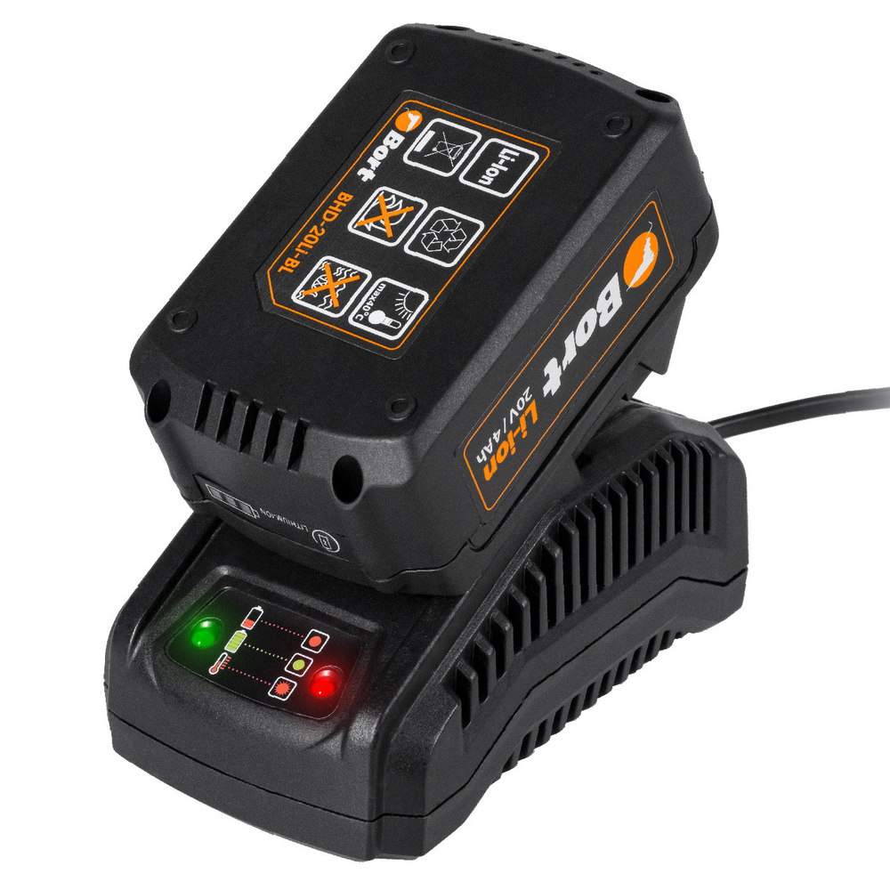 Перфоратор аккумуляторный BORT BHD-20Li-BL (2x4,0Ач+ЗУ)