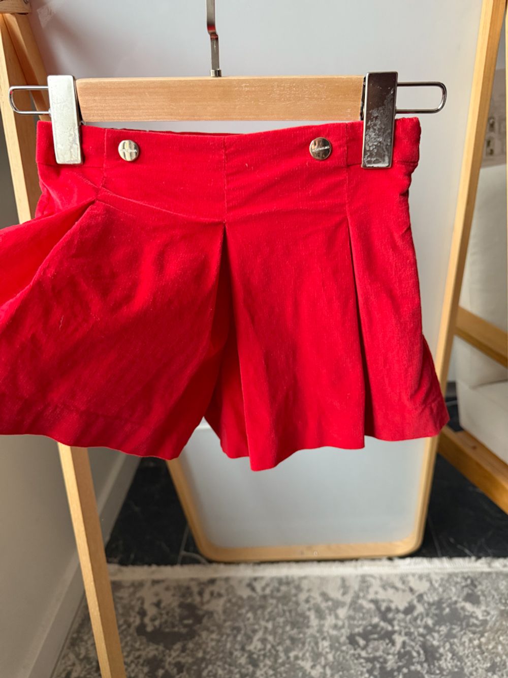 Вельветовые юбка-шорты Jacadi, 110