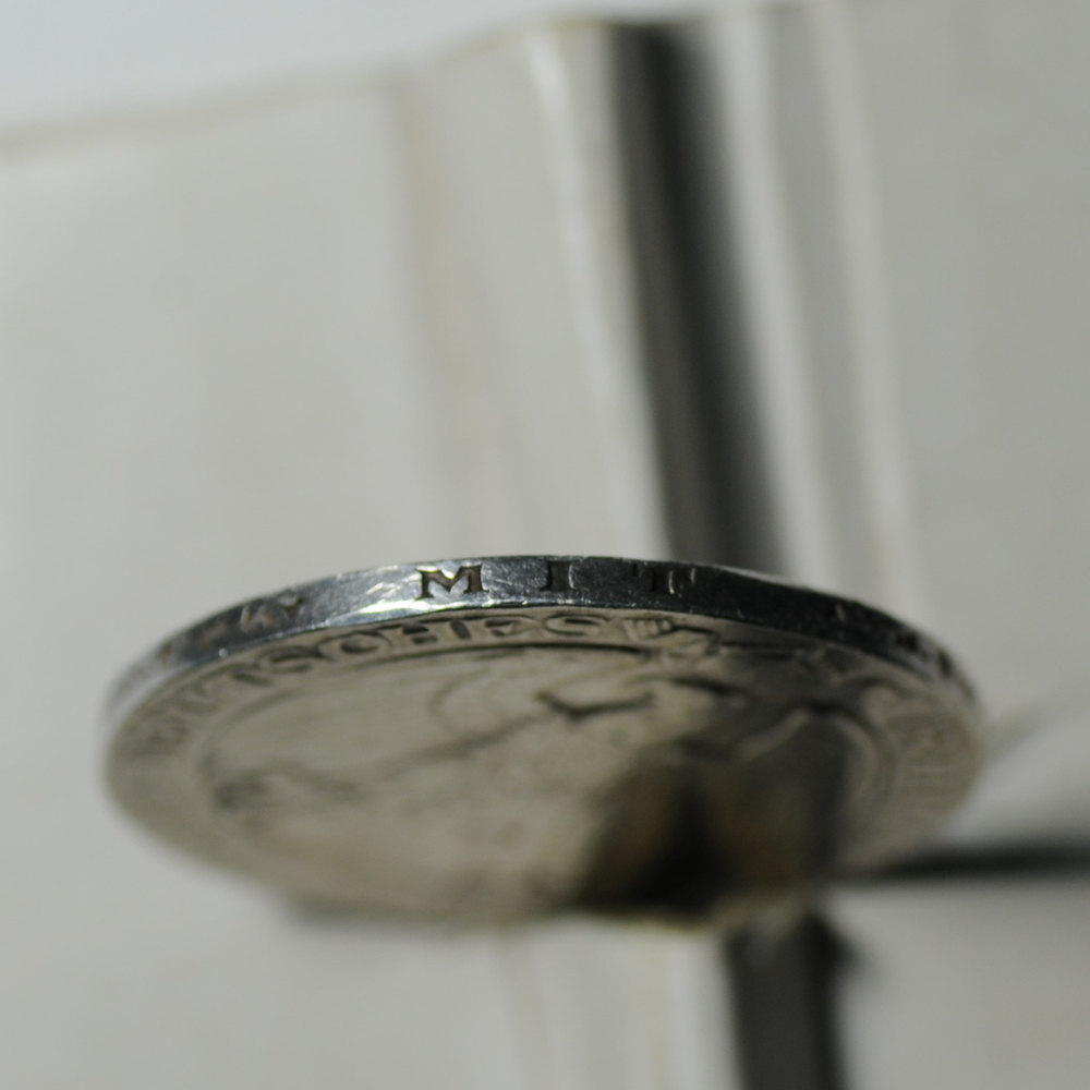 Юбилейная серебряная монета 3 марки 1910 г. Германия