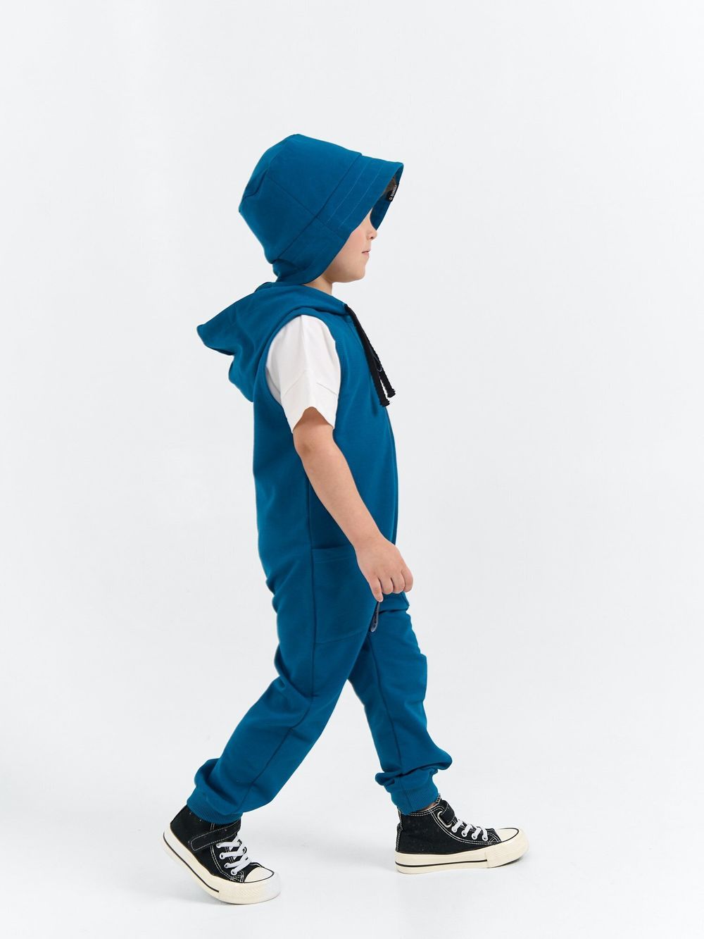 Ромпер с длинными штанинами "Петроль"