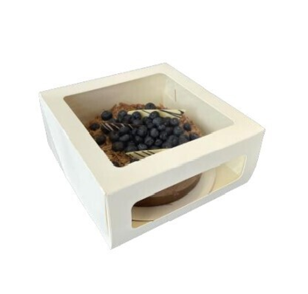 Упаковка Cake Window White 220*220*100 мм