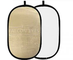 Отражатель Falcon Eyes RFR-4066M 102x168 cm белый/золотистый