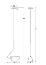 Подвесной светильник Freya FR5228PL-01C