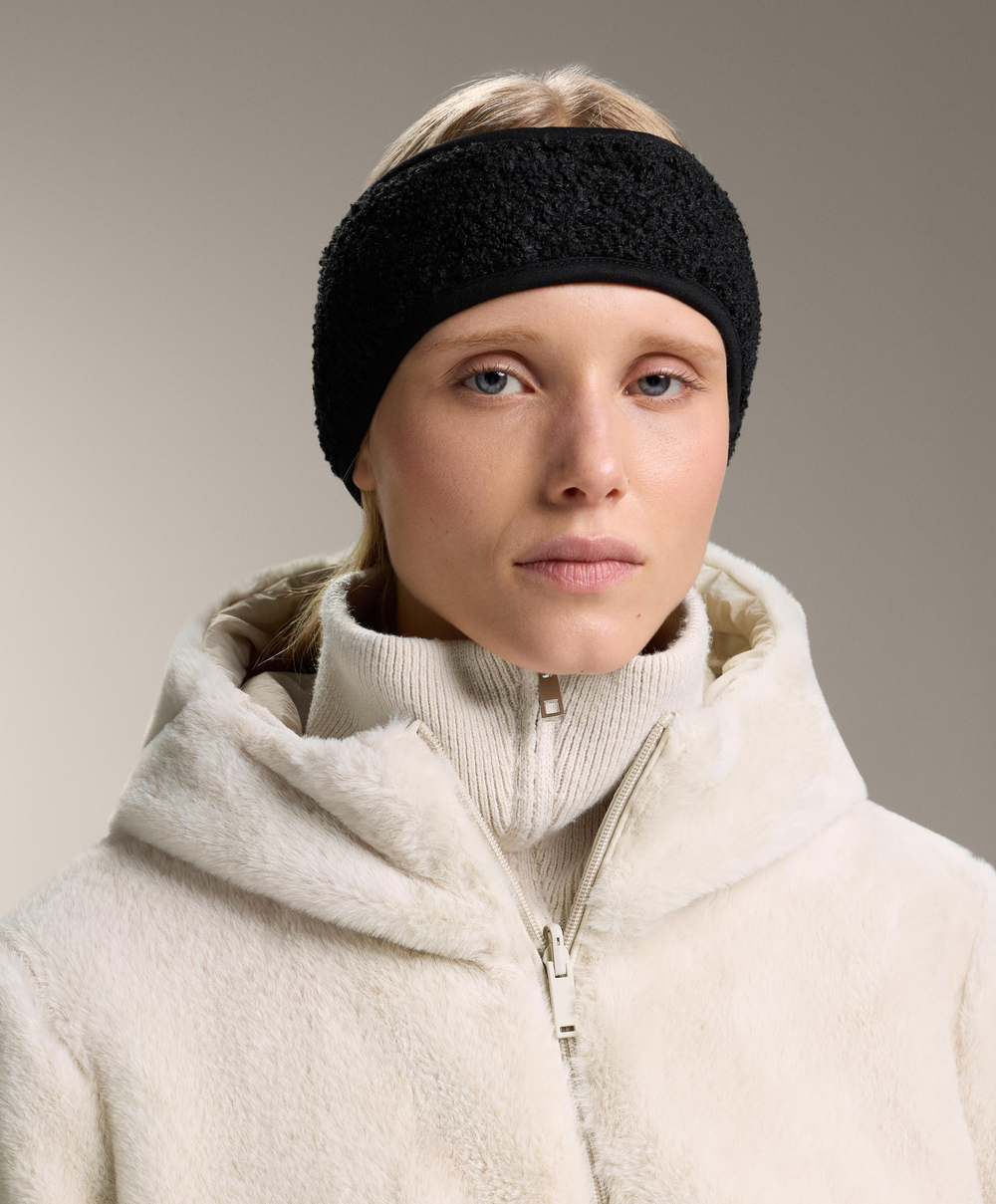 Oysho Флисовая повязка на голову, черный