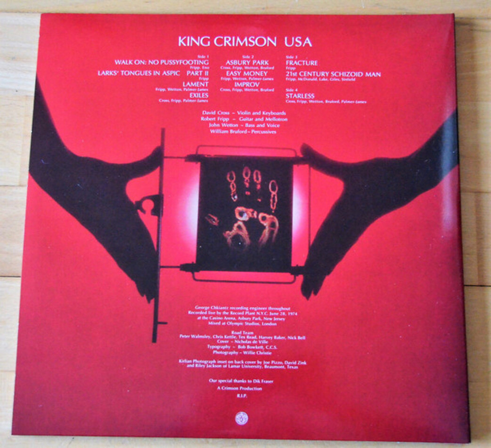 King Crimson / 1972 - 1974 (Limited Edition)(6LP)