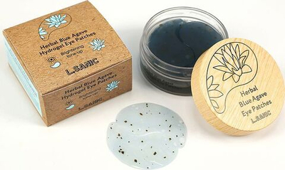 Гидрогелевые патчи с экстрактом голубой агавы L'SANIC Herbal Blue Agave Hydrogel Eye Patches, 60 шт