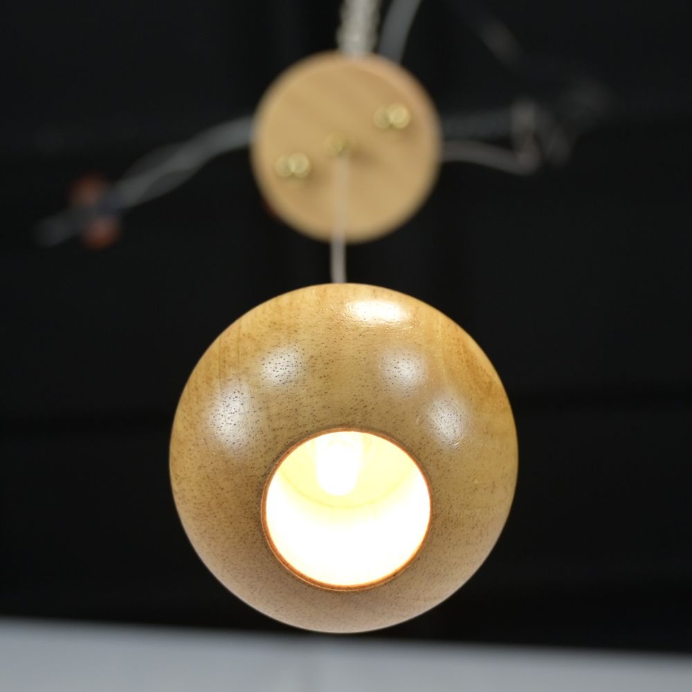 Подвесной светильник Lofter Wooden Sphere