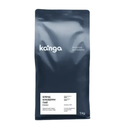 KANGA Бленд Блюберри Пай, кофе в зернах, 1000г