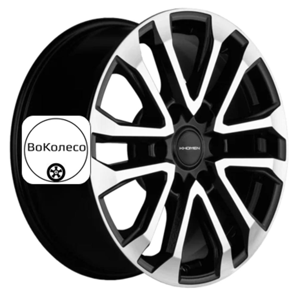 7,5x18/6x139,7 ET38 D67,1 KHW1805 (L200) Black-FP Khomen Wheels