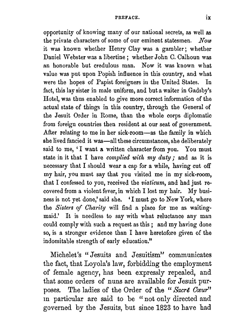 The female Jesuit. Or The Spy in the family | Jemima Thompson Luke