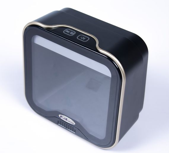 Сканер штрих-кода POScenter SQ-100C, настольный, черный, USB, кабель 1.5 м