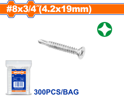 Саморез с потайной головкой