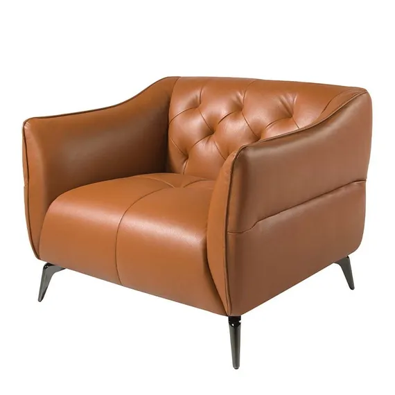 Кресло Angel Cerda 5098 с кожаной обивкой капитоне