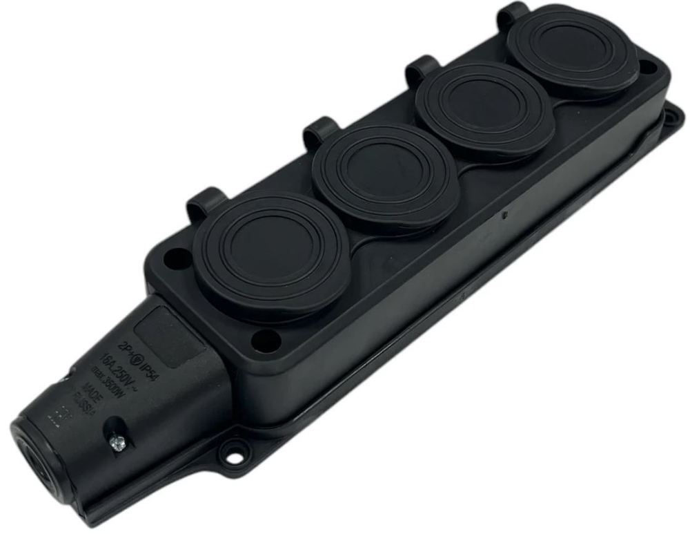 Удлинитель силовой iTOK i-CONNECT-COLOR-SU-KG-215-4-54-40-BLACK