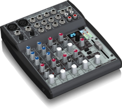 BEHRINGER 1002FX микшер, 2 моновхода, 4 стерео, 1 AUX-шина, процессор эффектов