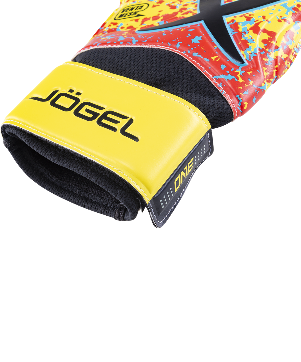 Перчатки вратарские Jogel ONE Wizard AL3 Flat (8) желтый