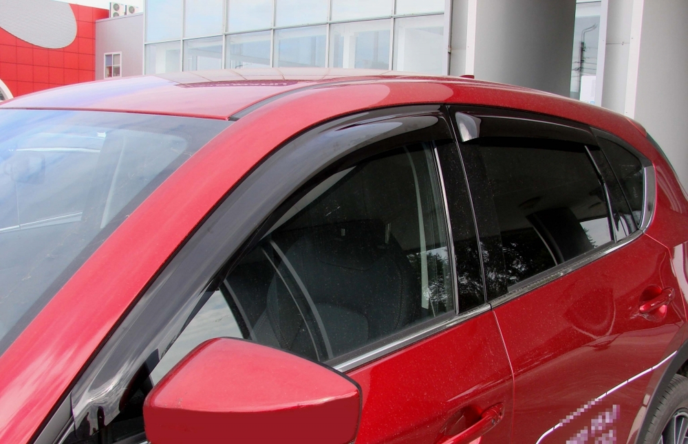 Дефлекторы боковых окон SIM для Mazda CX 5 (2017-) арт.SMACX51732