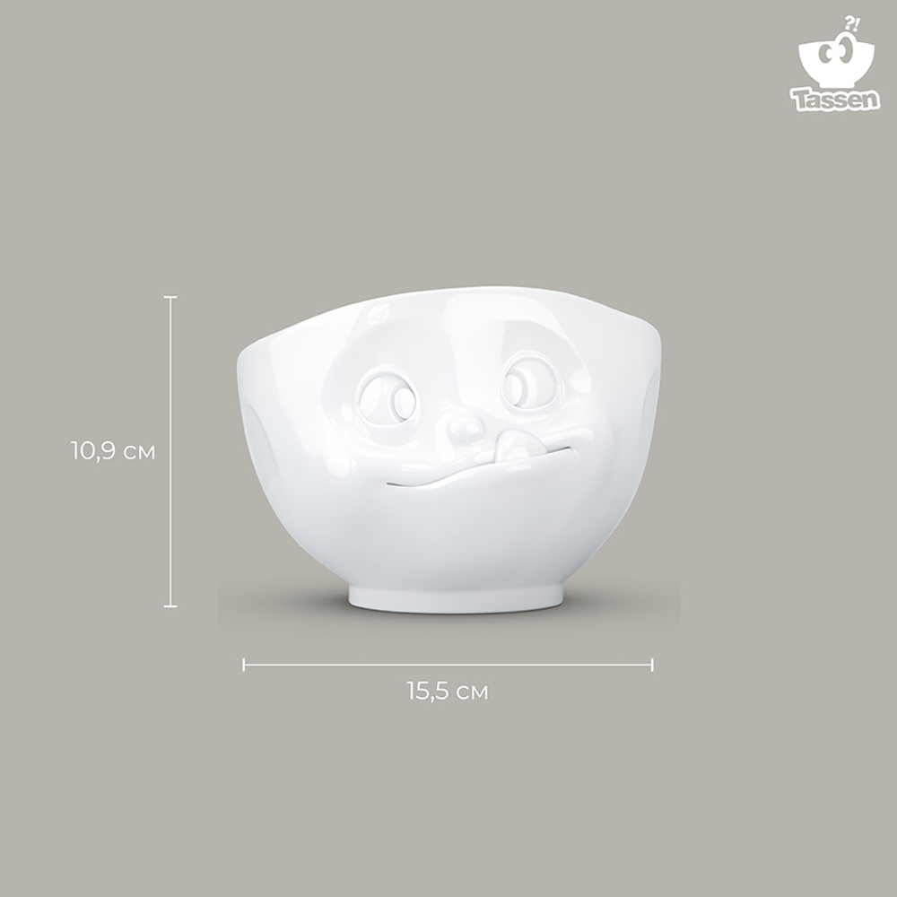 Чаша tasty, 500 мл, белая