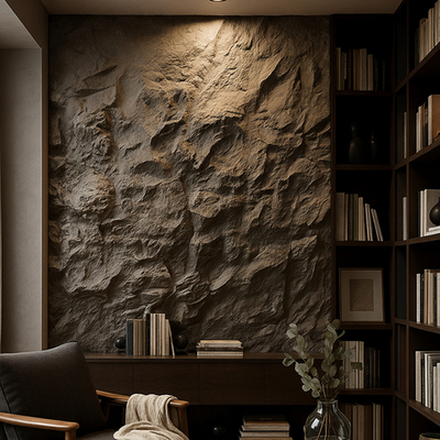 PU Stone Panel Cement Grey (Пано) ABC