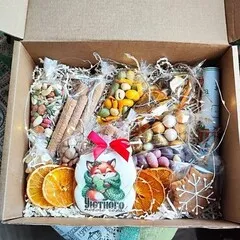 Набор подарочный детский с квестом «Сладкие полезности с лисенком» Набор подарочный детский с квестом «Сладкие полезности с лисенком»