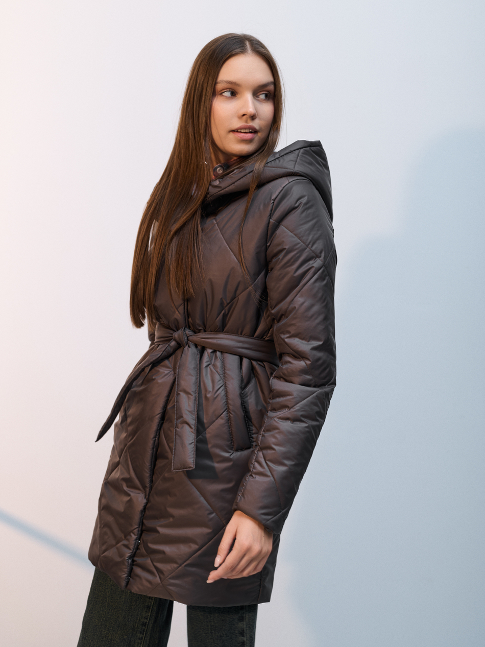 Полупальто демисезонное "2026" кофе