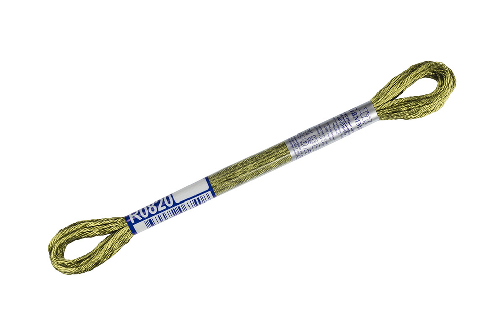 Мулине "Gamma", 8 м, 100% вискоза, №R0820