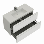 Тумба с раковиной Allen Brau Eclipse 2.0 100 см 1.E1003.WM 2.0 матовый белый