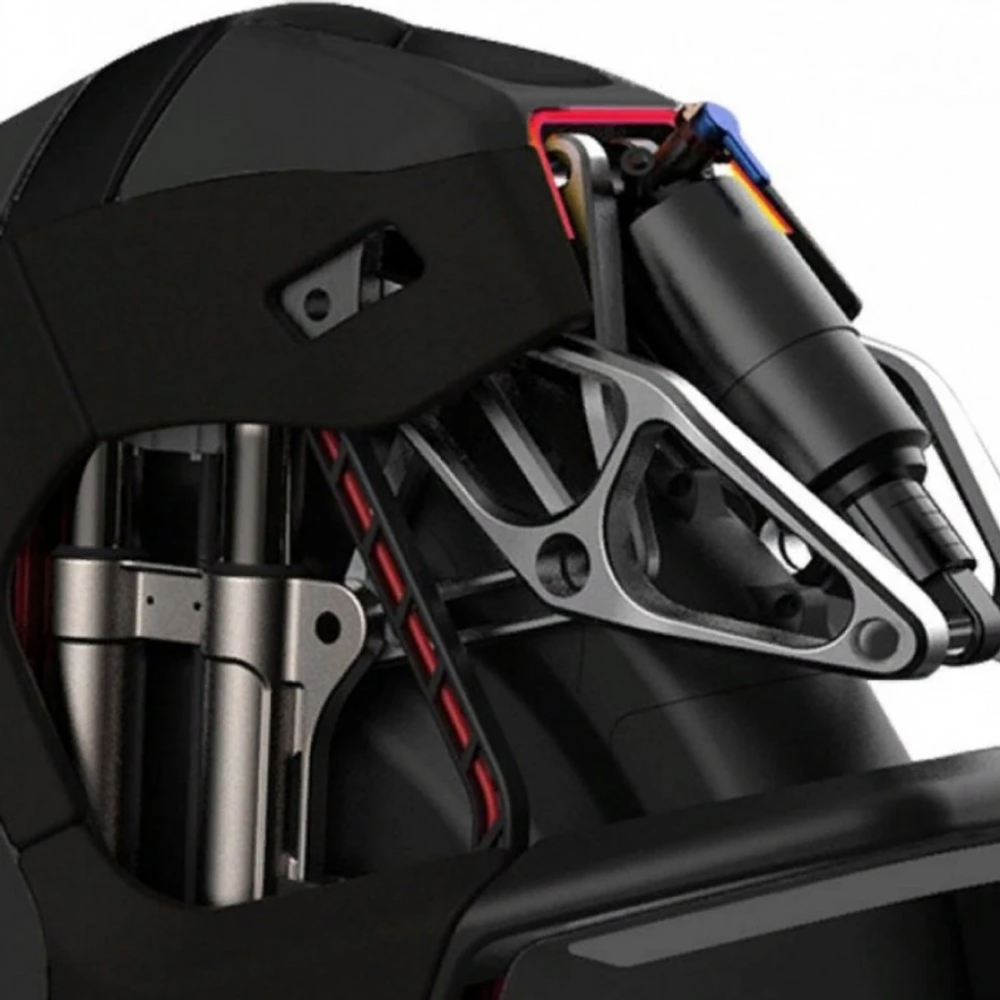 Моноколесо KingSong S18 1110Wh Rubber Black подвеска